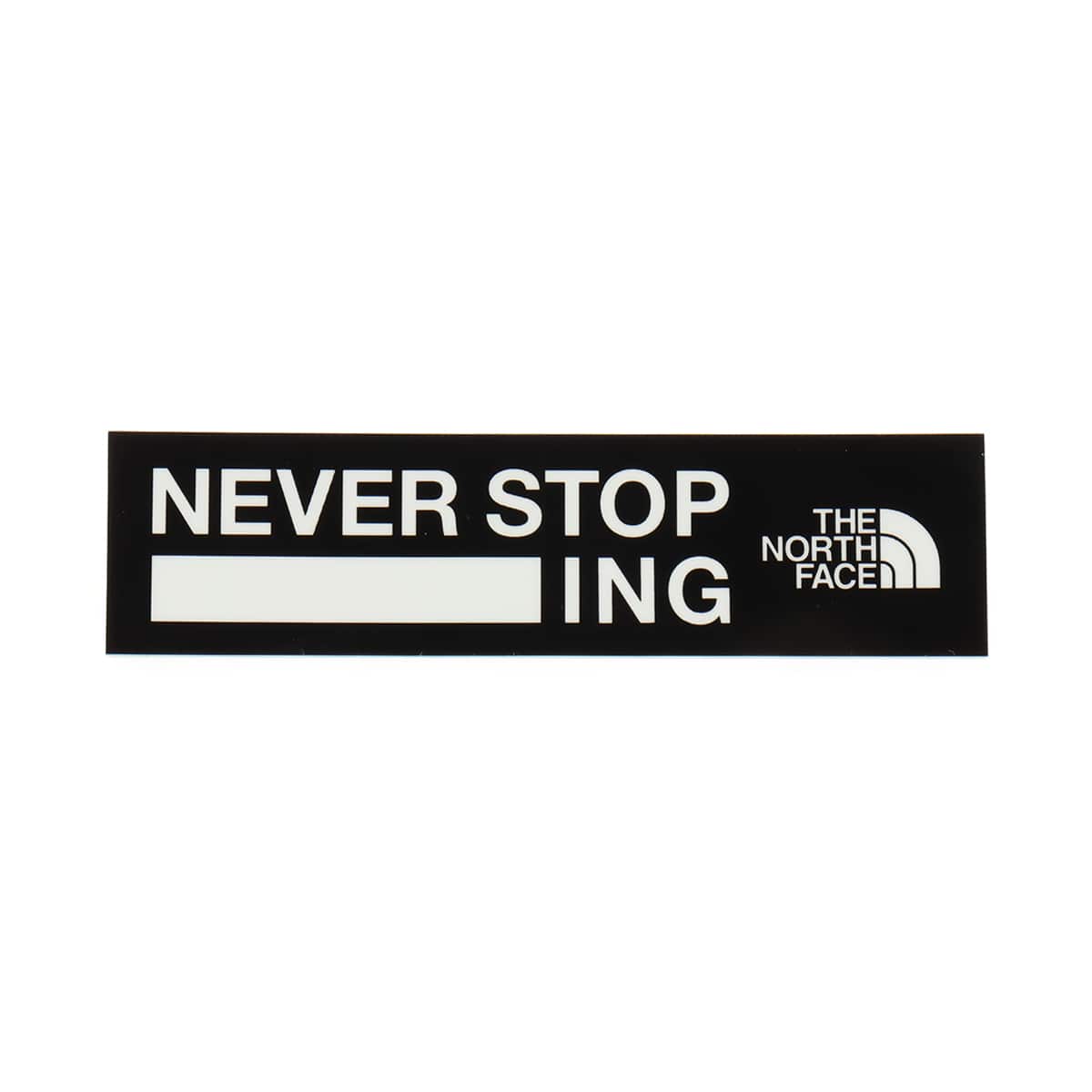 THE NORTH FACE TNF Print Sticker ネバーストップ のメイン画像