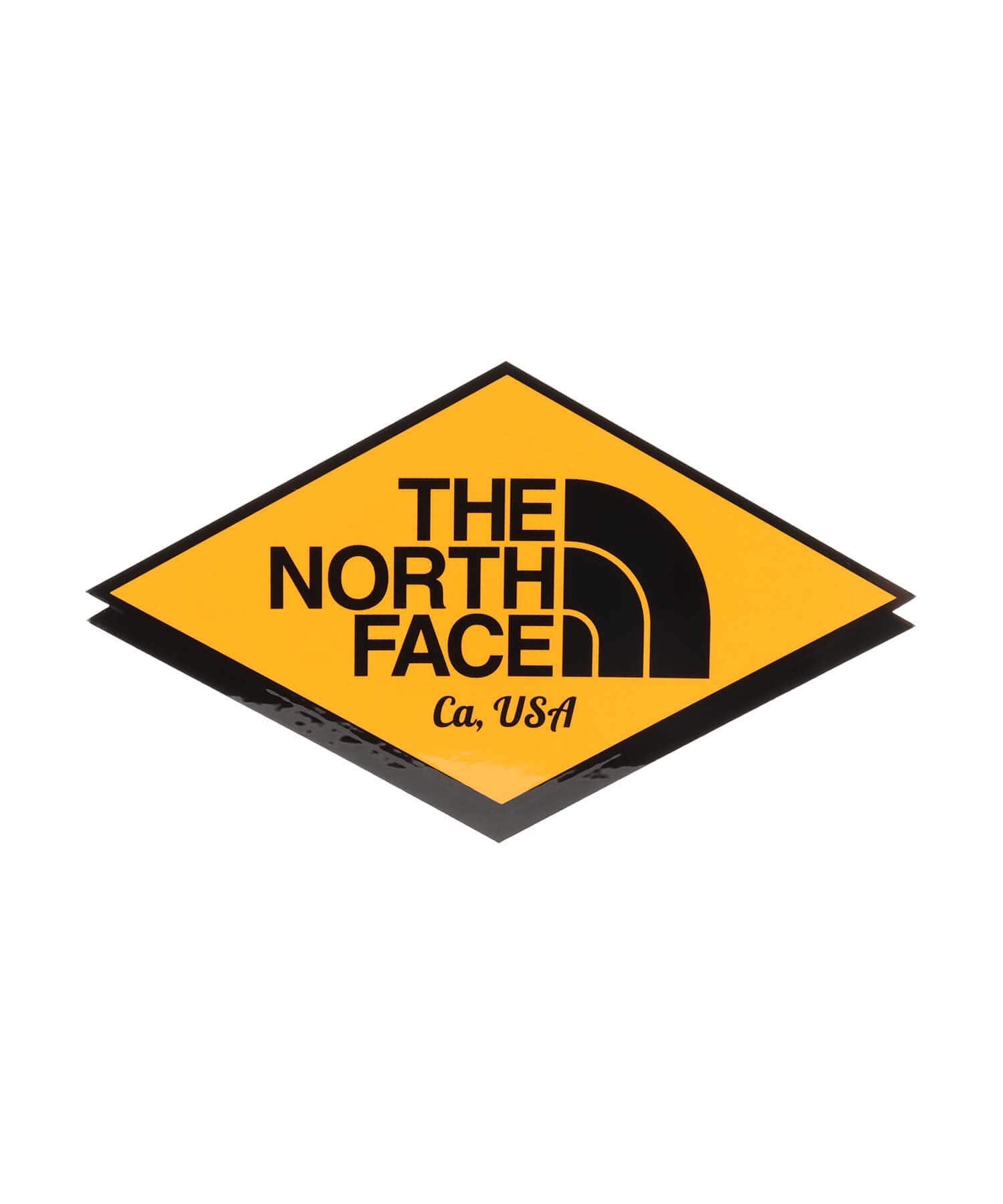 THE NORTH FACE TNF Print Sticker  コーションイエローのメイン画像