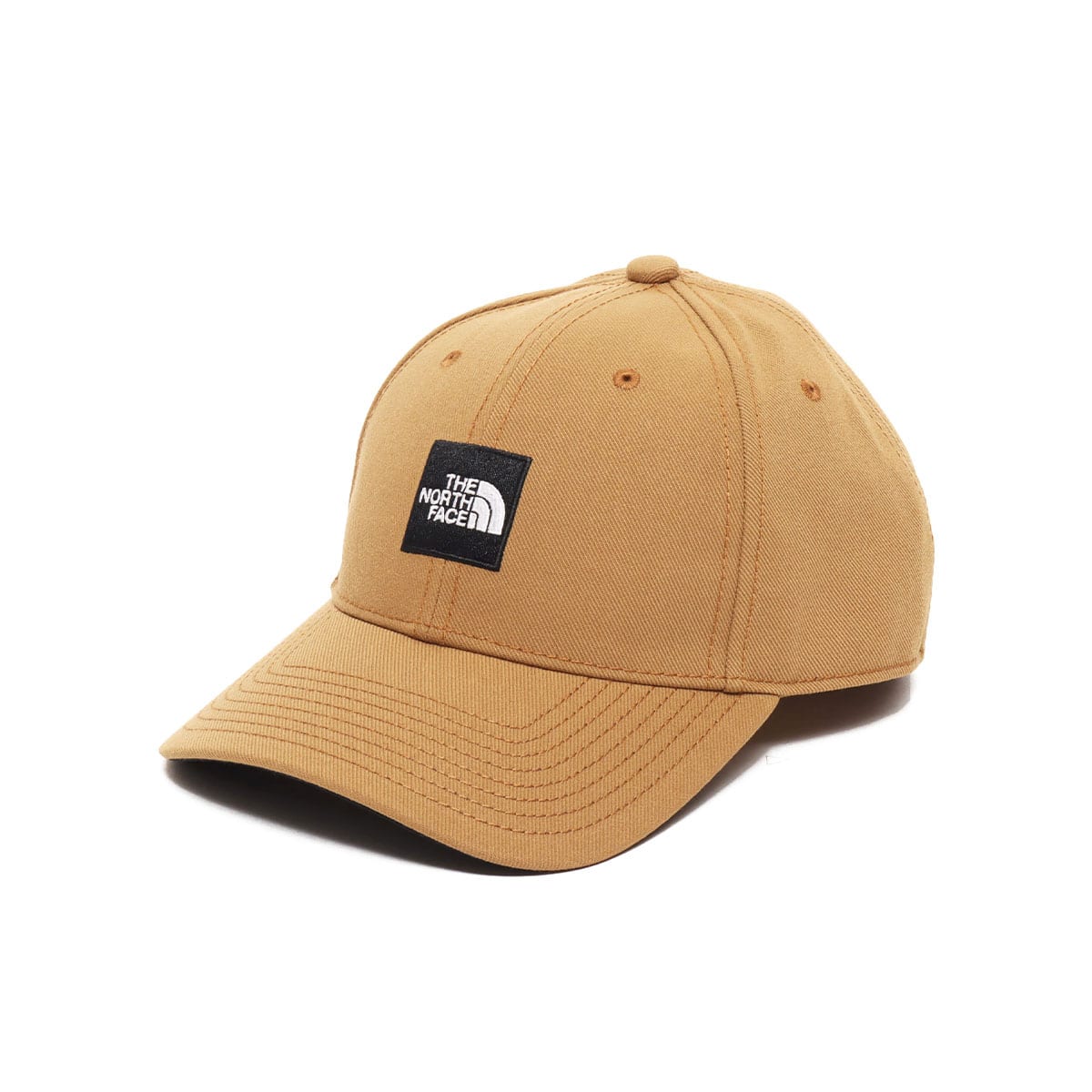 THE NORTH FACE SQUARE LOGO CAP UTILITY BROWN 22FW-Iのメイン画像