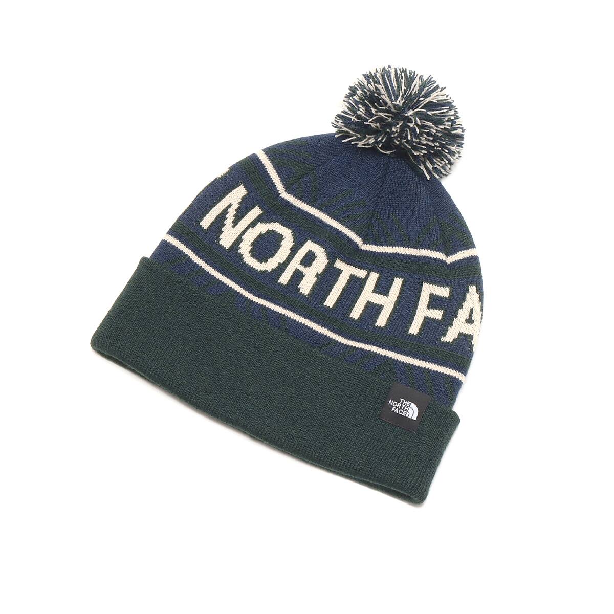 THE NORTH FACE SNOW BUM BEANIE アビエイターネイビー×ボンデローサ