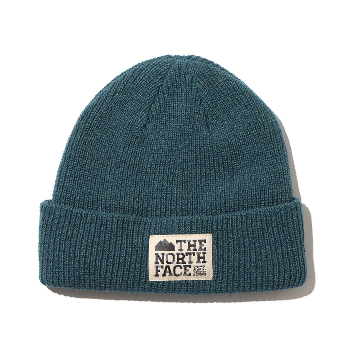 THE NORTH FACE STITCHWORK BEANIE Aグリーン 23FW-Iのメイン画像