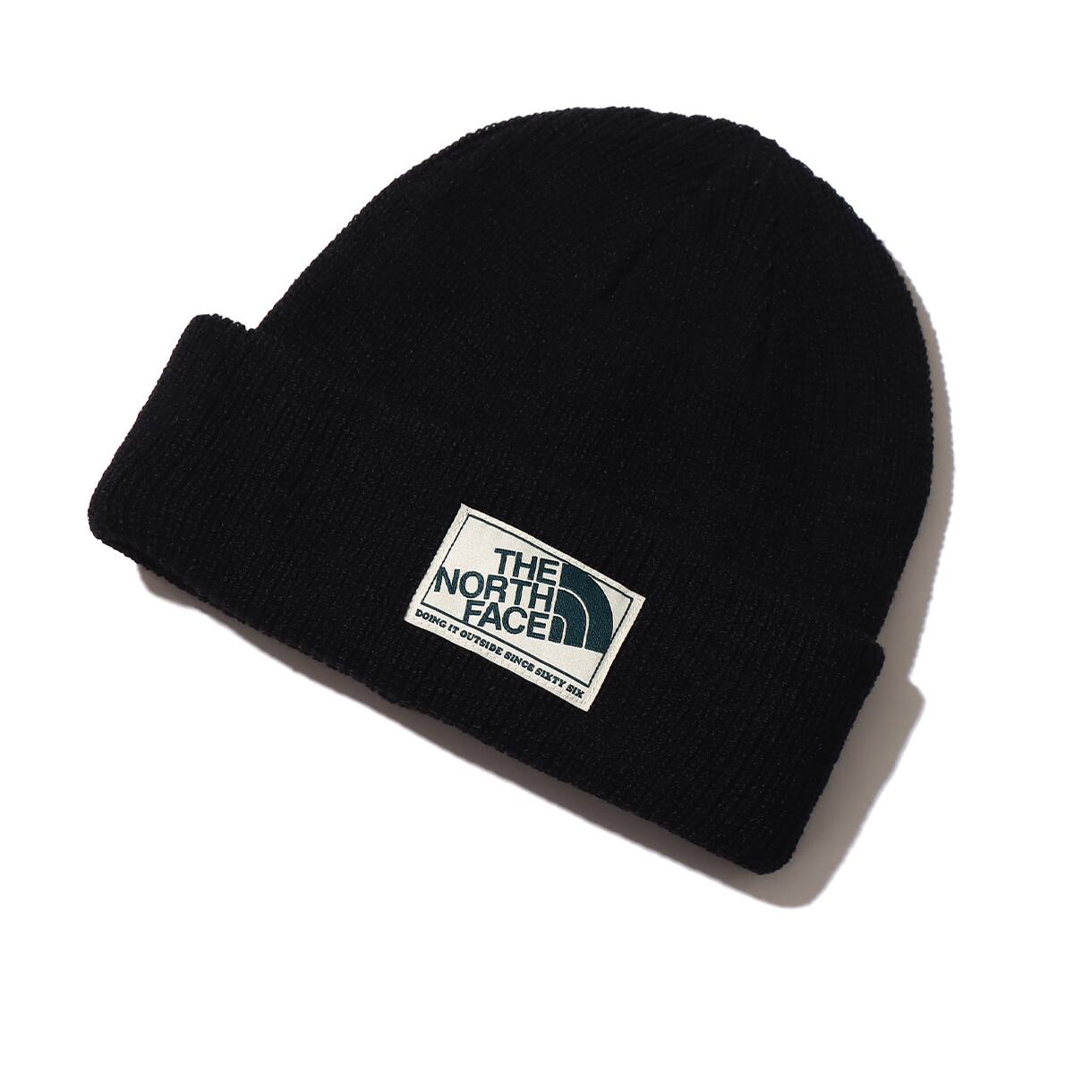 THE NORTH FACE STITCHWORK BEANIE ブラックのメイン画像
