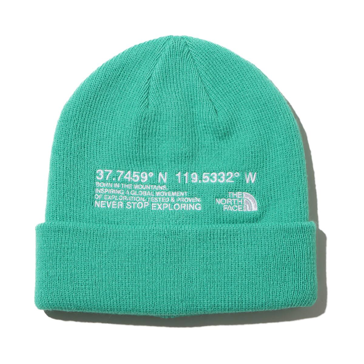 THE NORTH FACE EMBROID BULLET BEANIE クロロフGR 23FW-Iのメイン画像