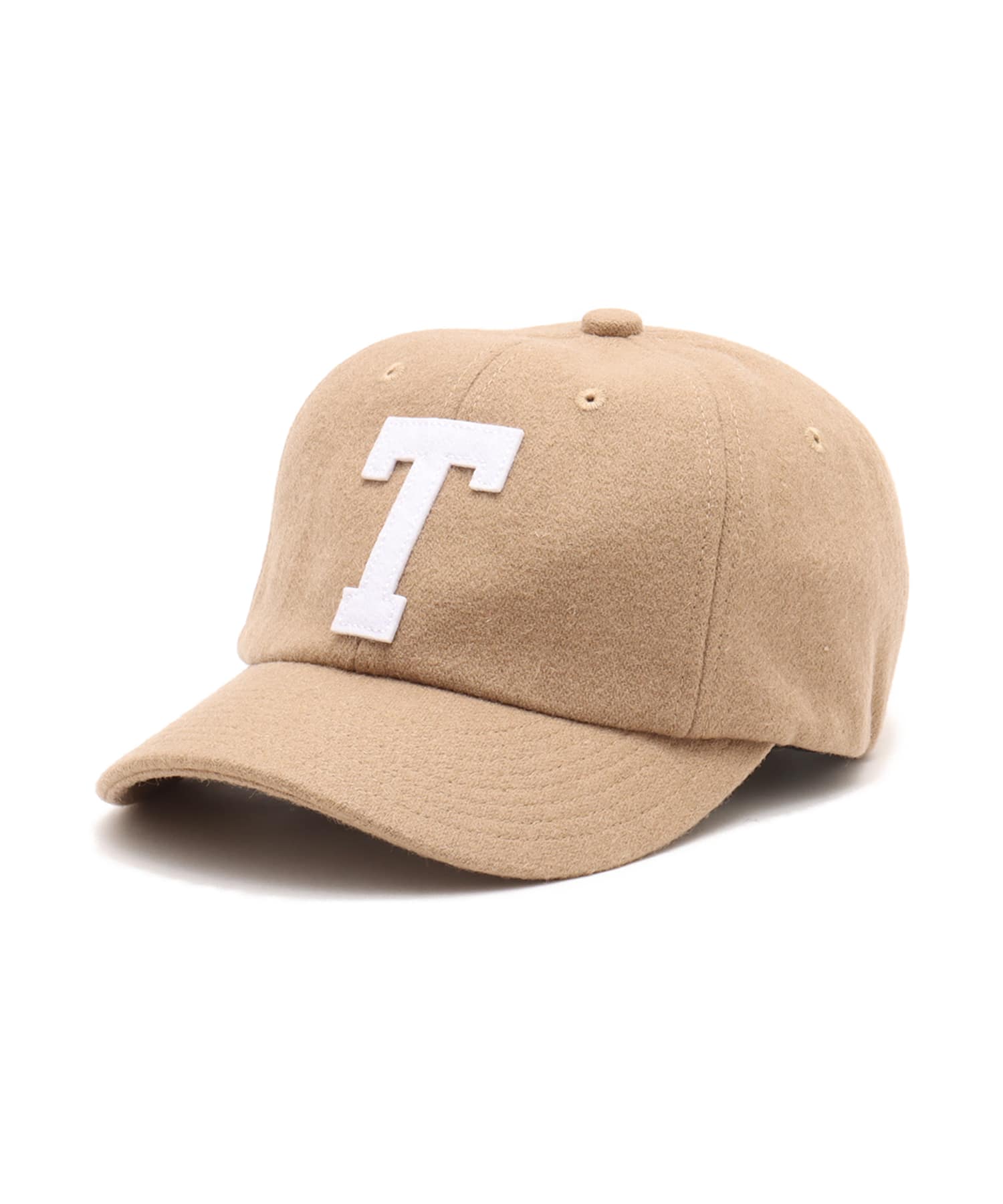 THE NORTH FACE TNF LOGO FLANNEL CAP クラシックカーキのメイン画像