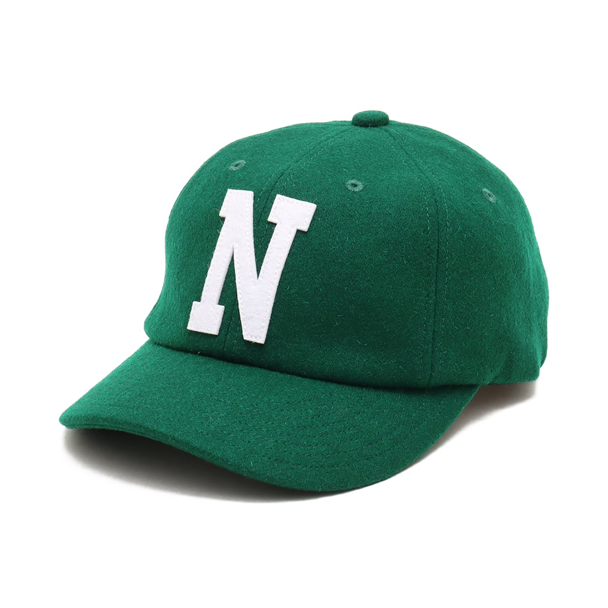 THE NORTH FACE TNF Logo Flannel Cap TNFグリーン のメイン画像