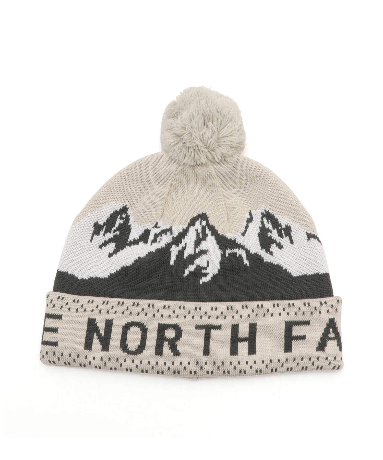 THE NORTH FACE Snow Bum Beanie フォッシルアイボリーのメイン画像