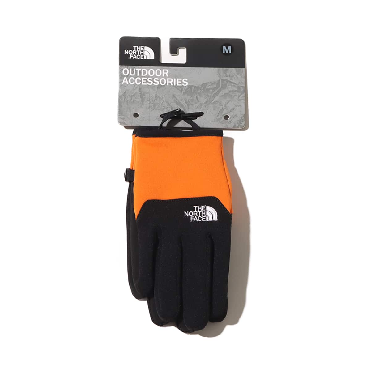 THE NORTH FACE ETIP SHORT GLOVE マンダリンのメイン画像