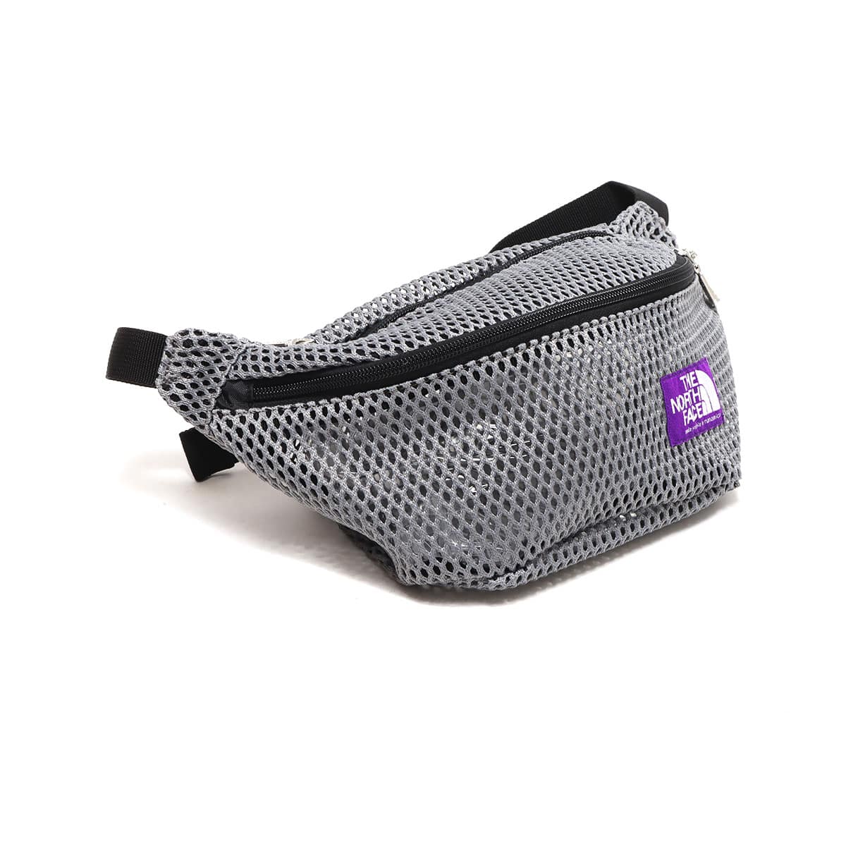 THE NORTH FACE PURPLE LABEL MESH WAIST BAG Silver Gray 22SS-I
