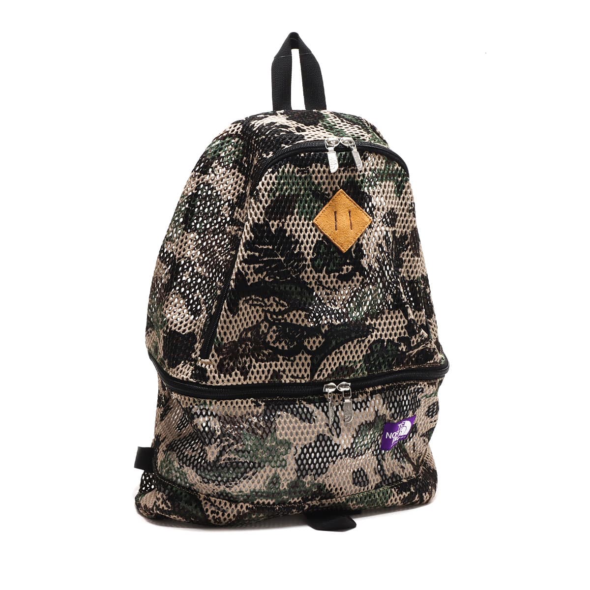 THE NORTH FACE PURPLE LABEL Botanical Print Mesh Day Pack BEIGE 22SS-I