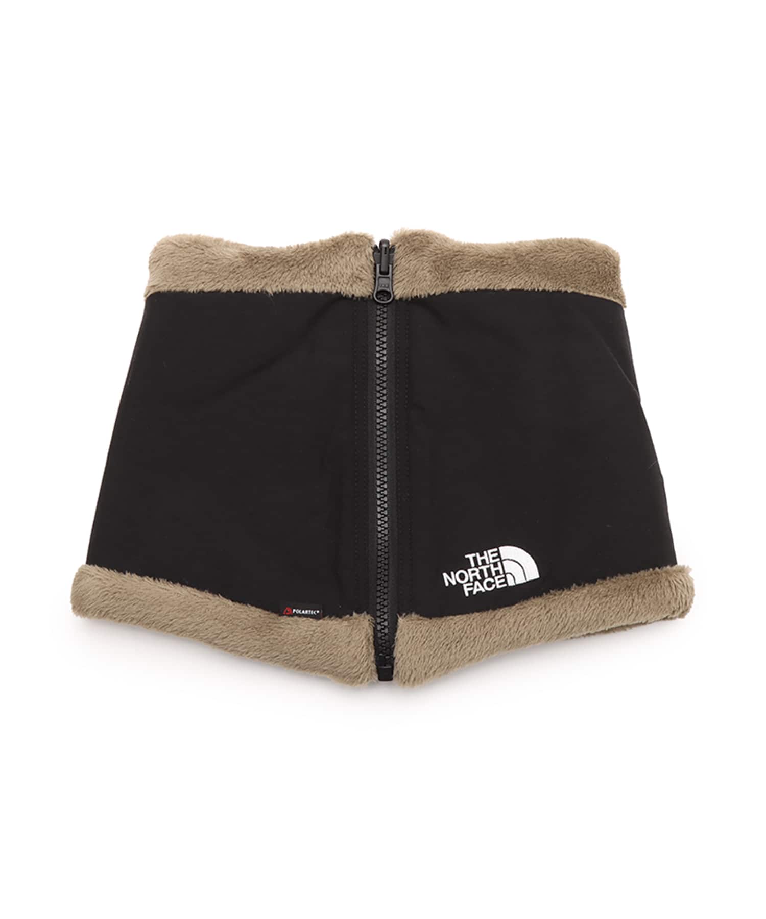 THE NORTH FACE Reversible Neck Gaiter Zip ブラックxマッシュルームのメイン画像