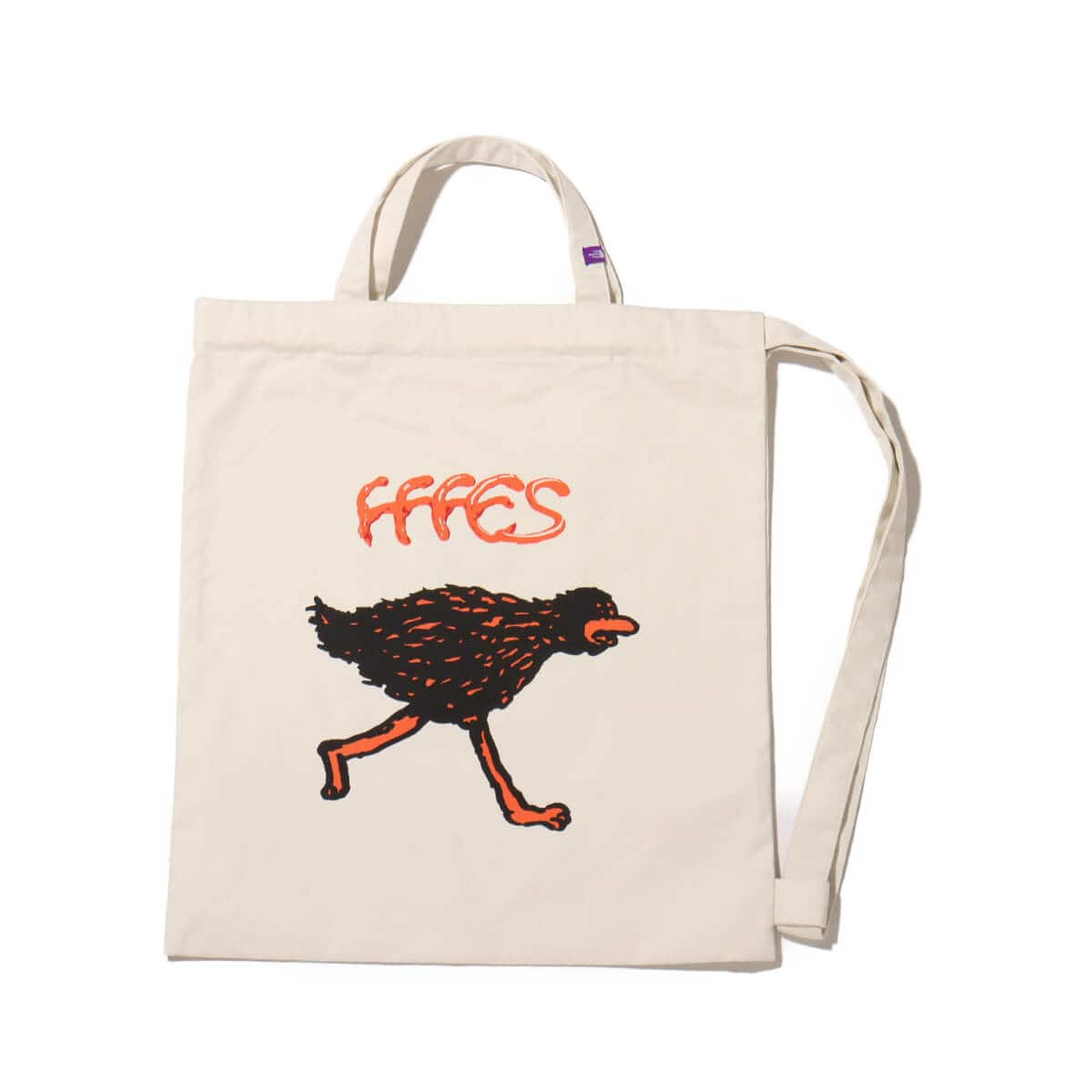 THE NORTH FACE PURPLE LABEL FFFES Graphic Tote Off White 