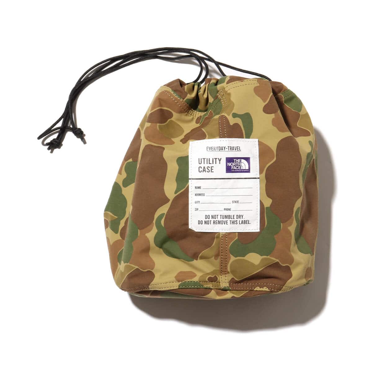 THE NORTH FACE PURPLE LABEL camouflageフェイクファー