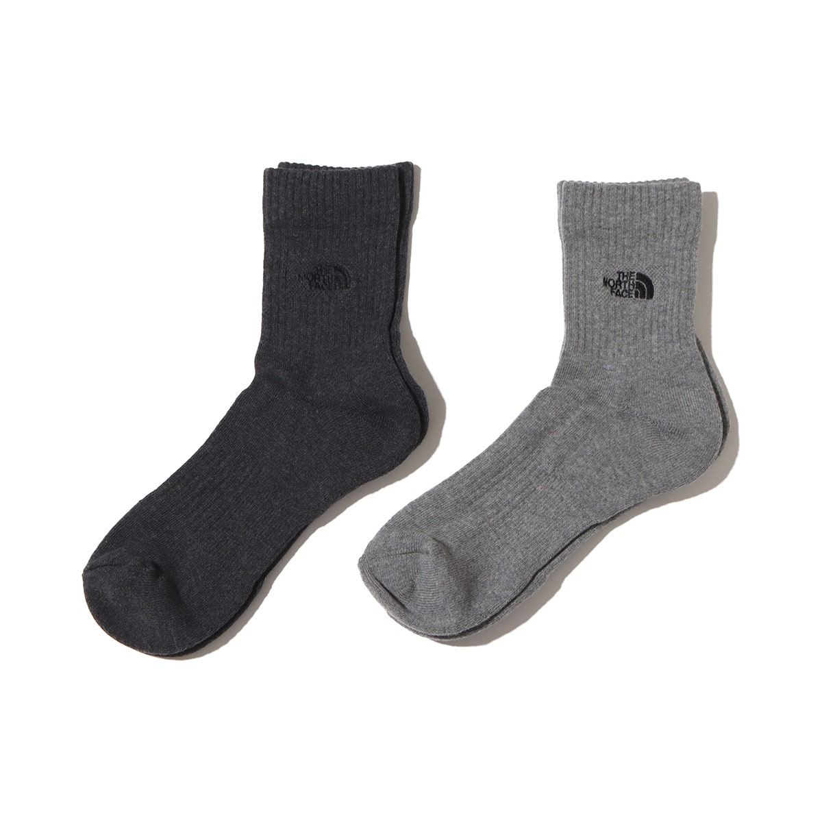 THE NORTH FACE TNF LOGO 2P CREW ダークモク のメイン画像