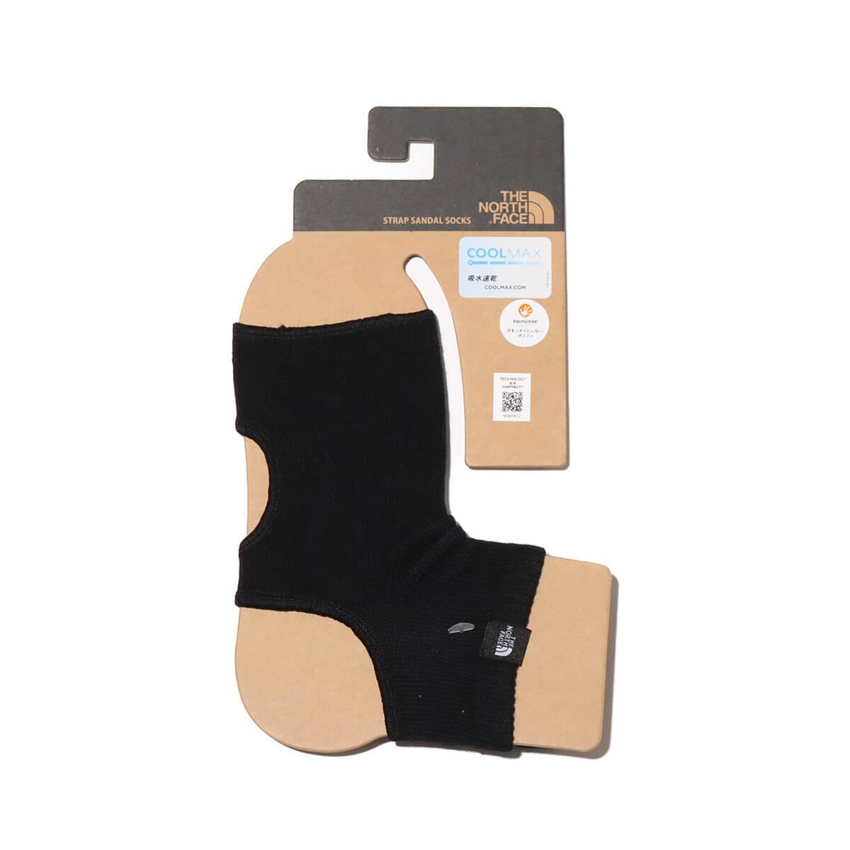 THE NORTH FACE TNF Strap Sandal Socks ブラック 24SS-I(ザ THE NORTH FACE TNF Strap Sandal Socks ブラック 24SS-I(ザ