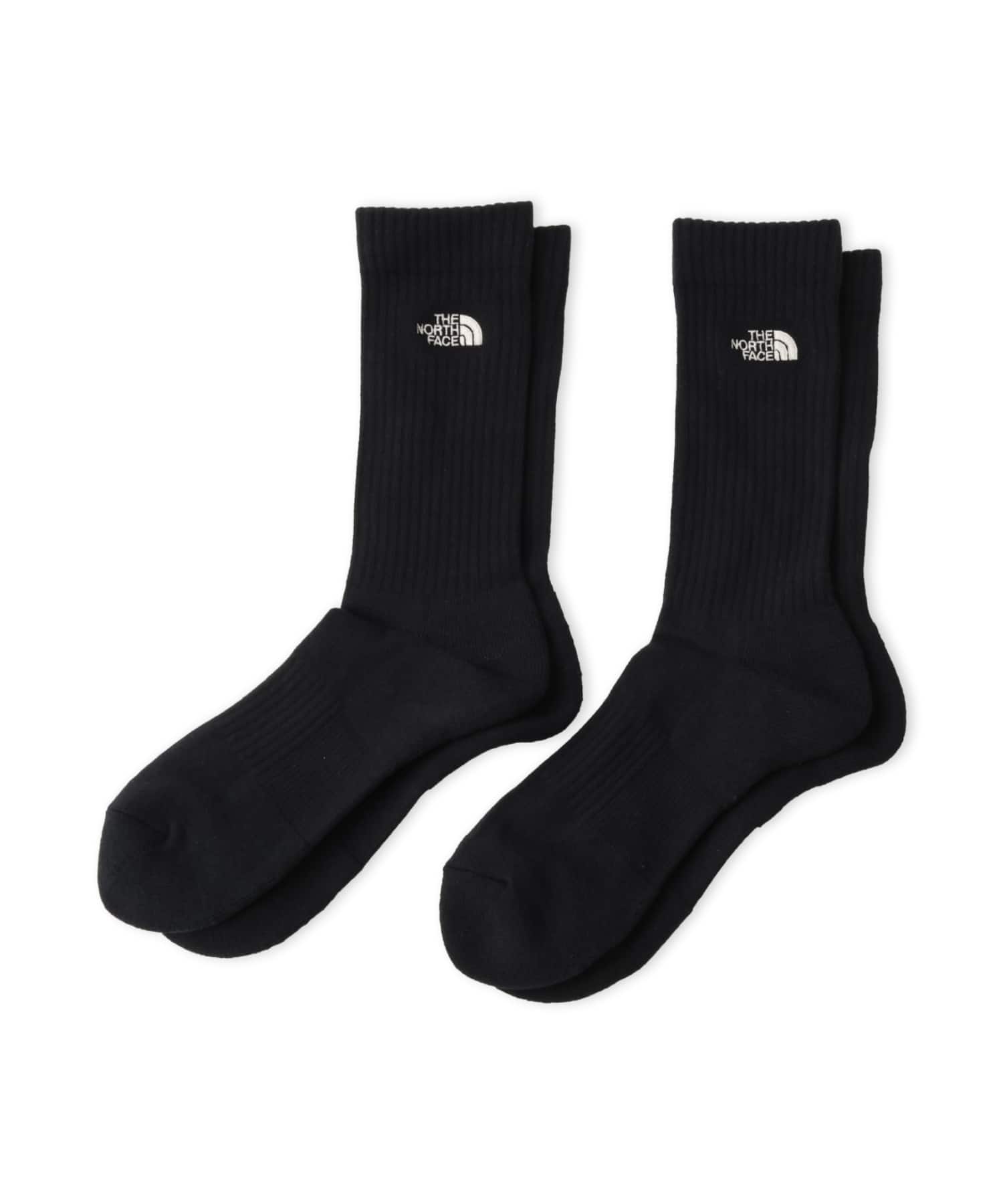 THE NORTH FACE TNF LOGO 2P CREW TNFブラックのメイン画像