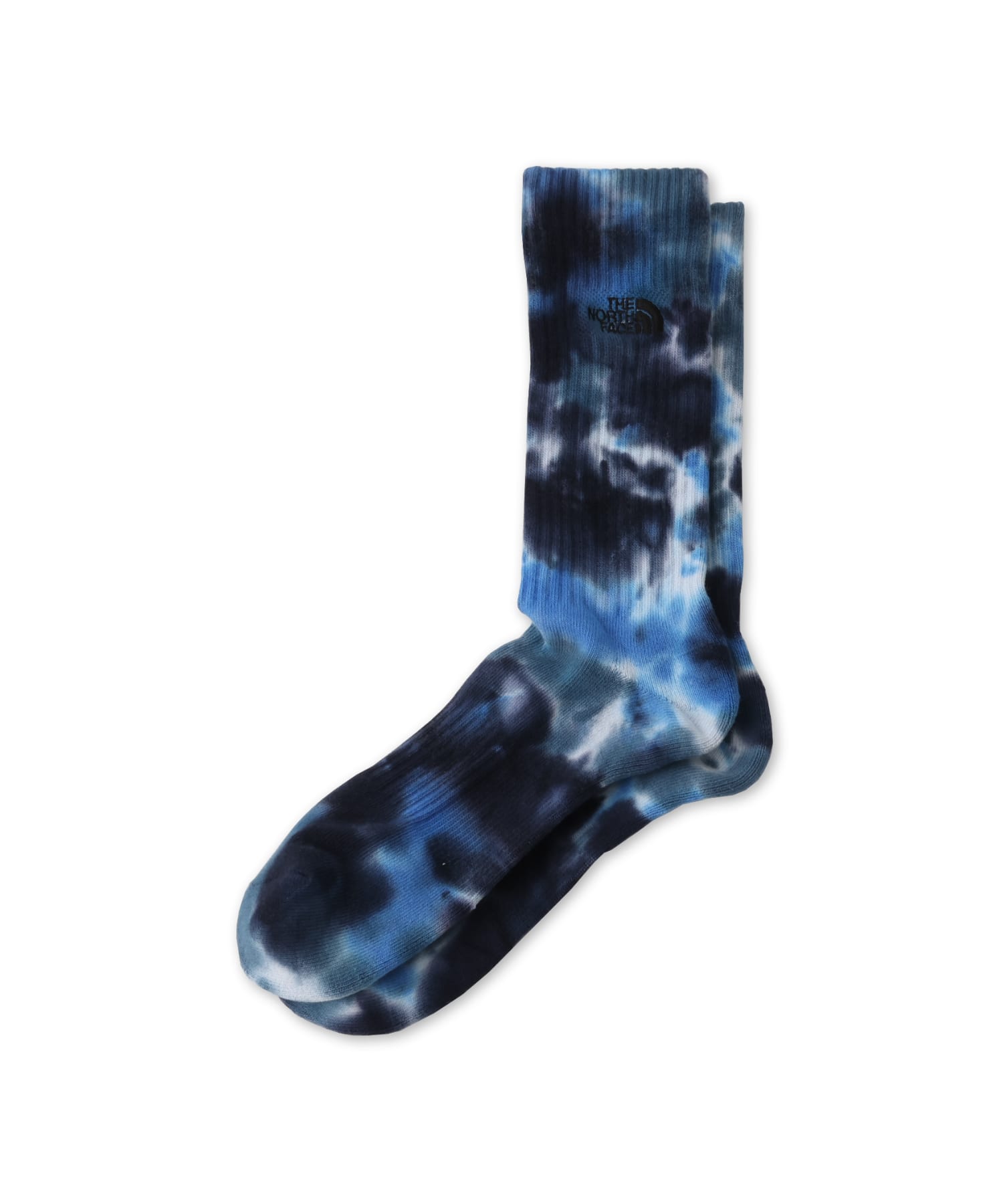 THE NORTH FACE TIE DYE CREW マリーナブルーのメイン画像