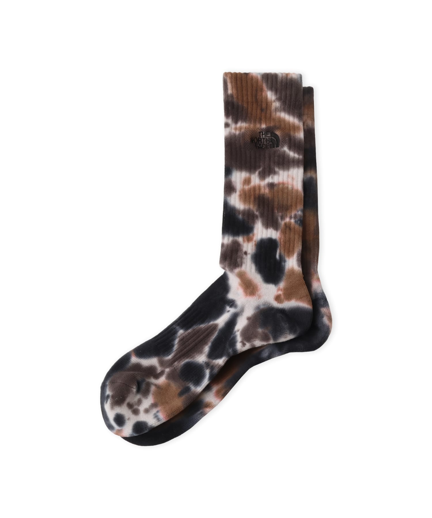 THE NORTH FACE TIE DYE CREW スモーキーブラウンのメイン画像