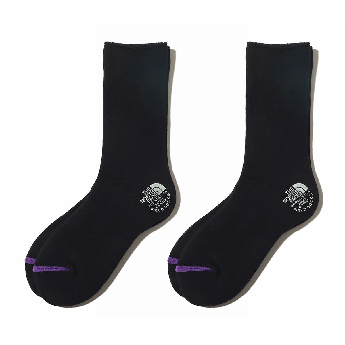 THE NORTH FACE PURPLE LABEL Pack Field Socks 2P Black 24SS-I_photo_large