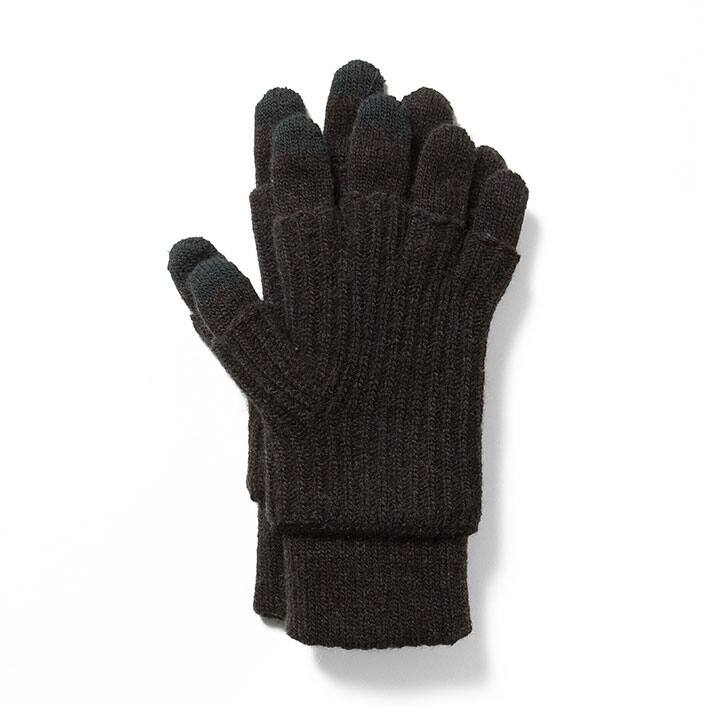 north face purple gloves