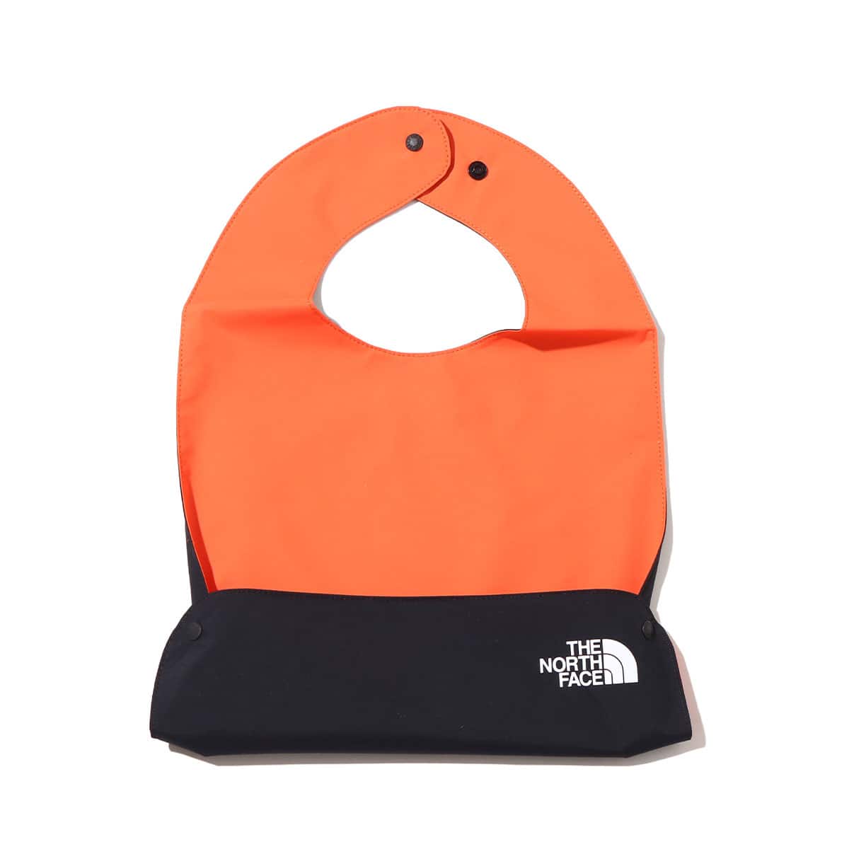 THE NORTH FACE BABY COMPACT YUMMY BIB レトロオレンジ 23SS-Iのメイン画像