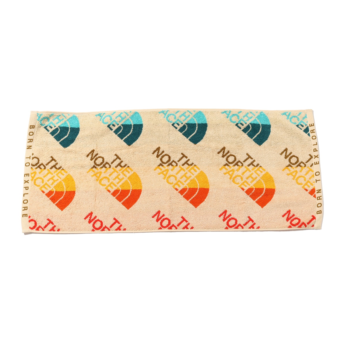 THE NORTH FACE MT RAINBOW TOWEL M ロゴパターン 23SS-Iのメイン画像