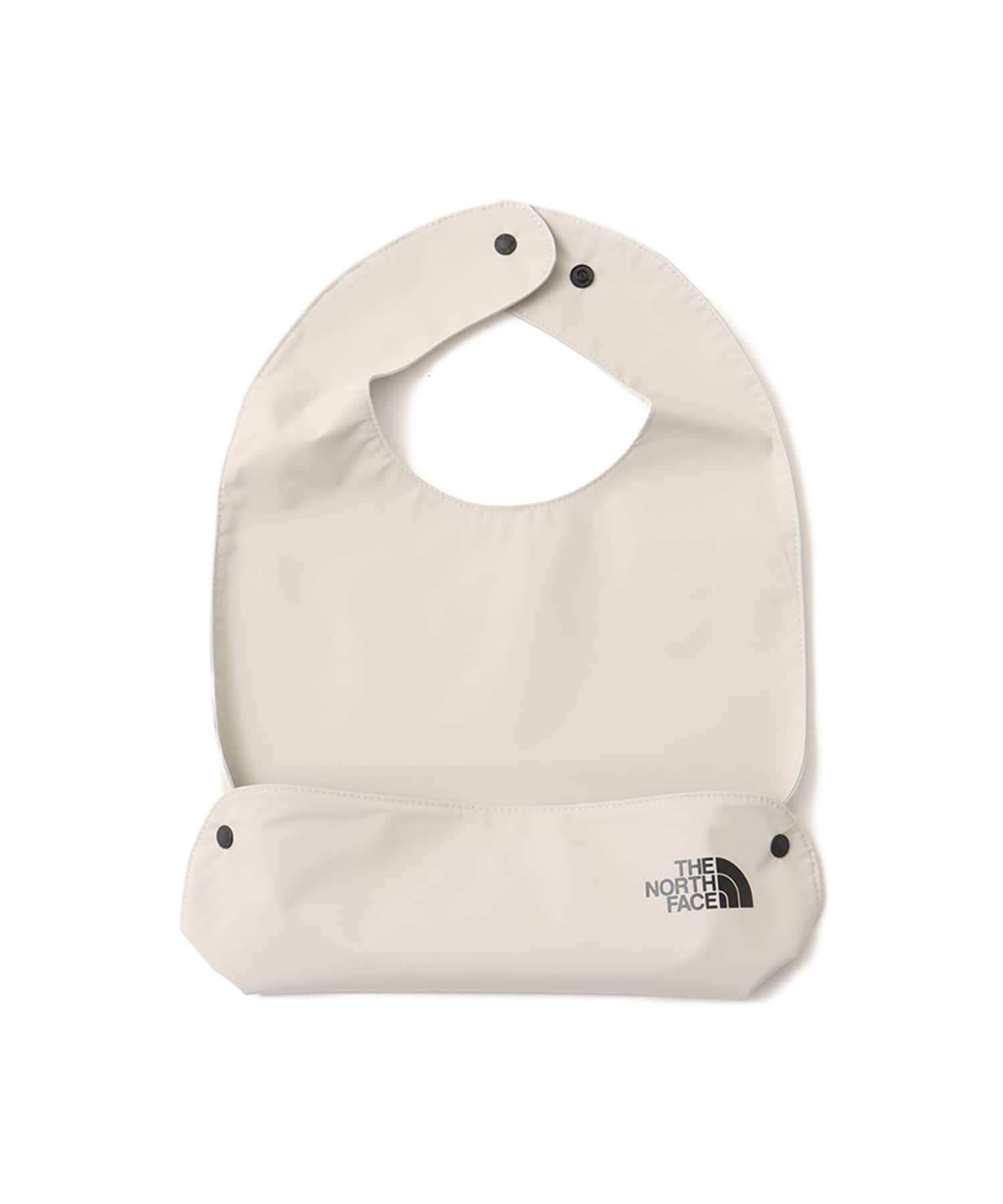 THE NORTH FACE Baby Compact Yummy Bib フォッシルアイボリーのメイン画像