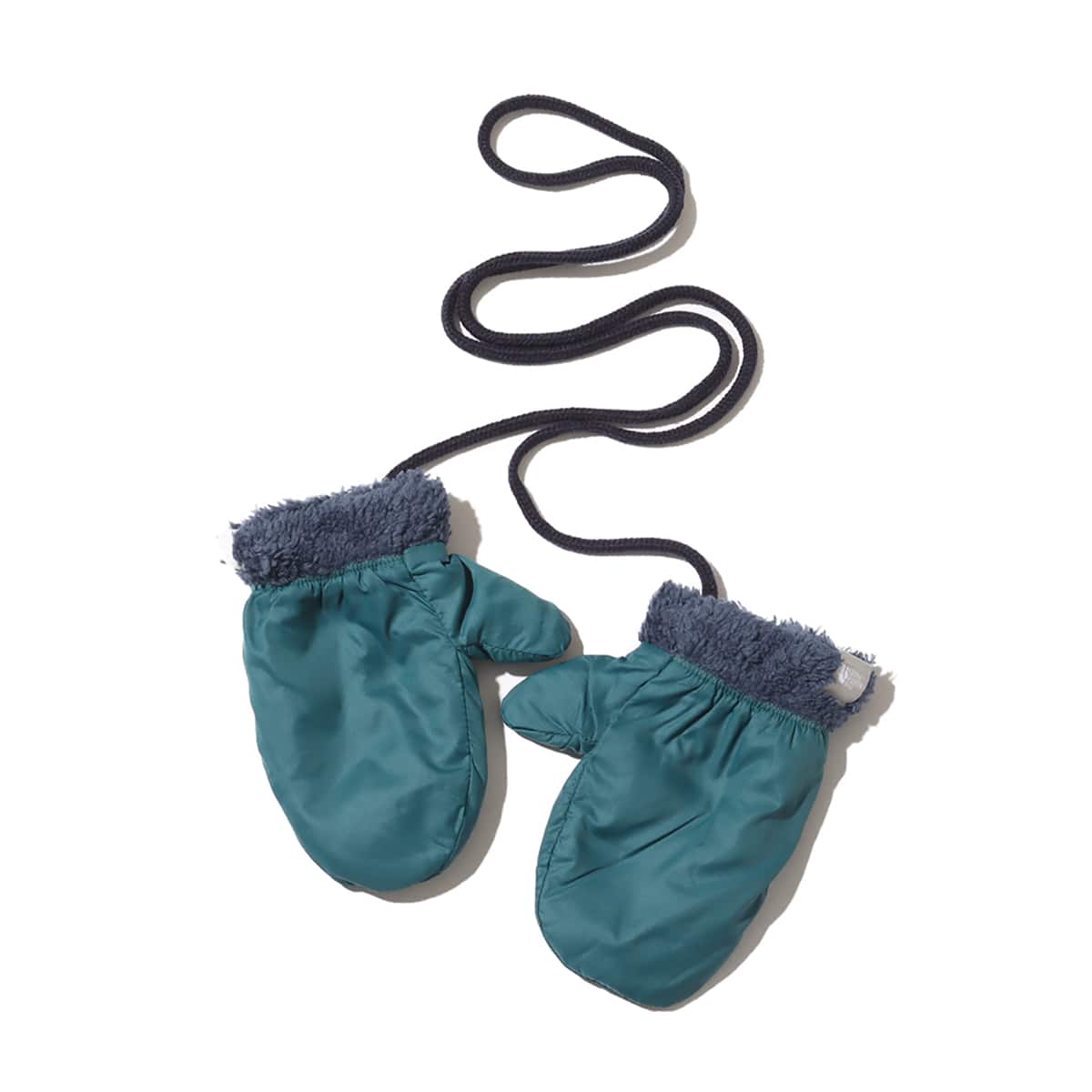 THE NORTH FACE BABY REVERSIBLE COZY MITT グリーン 23FW-Iのメイン画像