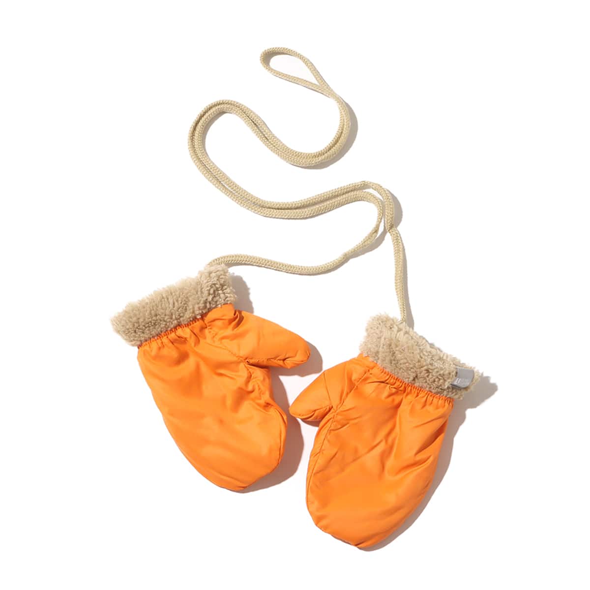 THE NORTH FACE BABY REVERSIBLE COZY MITT マンダリン 23FW-Iのメイン画像