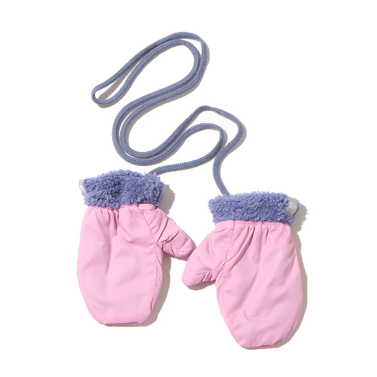 THE NORTH FACE BABY REVERSIBLE COZY MITT OCピンク 23FW-Iのメイン画像