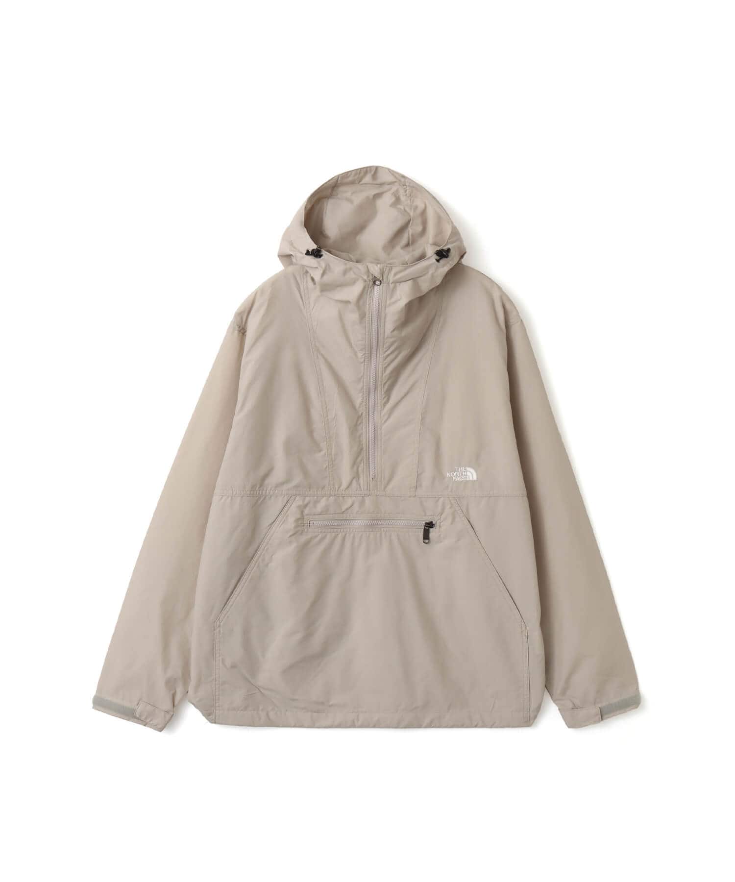 THE NORTH FACE Compact Anorak フォッシルアイボリーのメイン画像