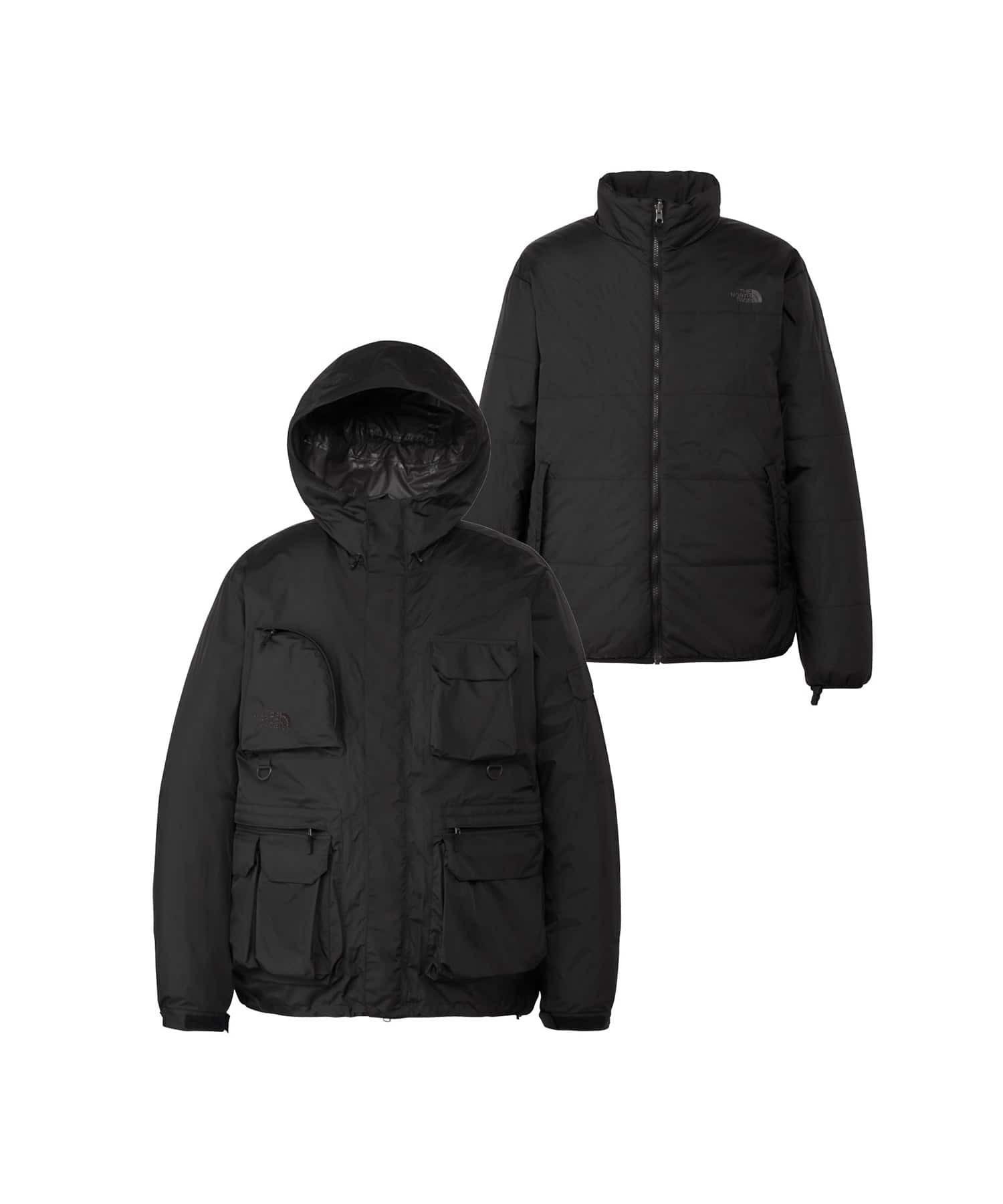 THE NORTH FACE WUROS Field Utility Triclimate Jacket ブラックのメイン画像