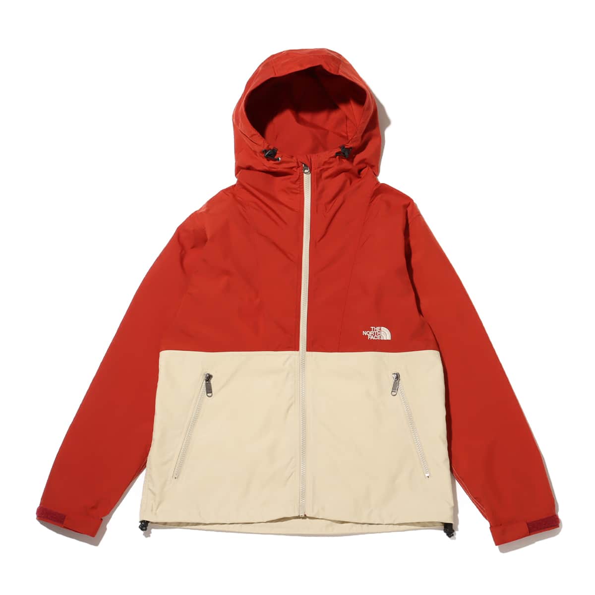THE NORTH FACE Womens Compact Jacket アイアンレッド×グラベル