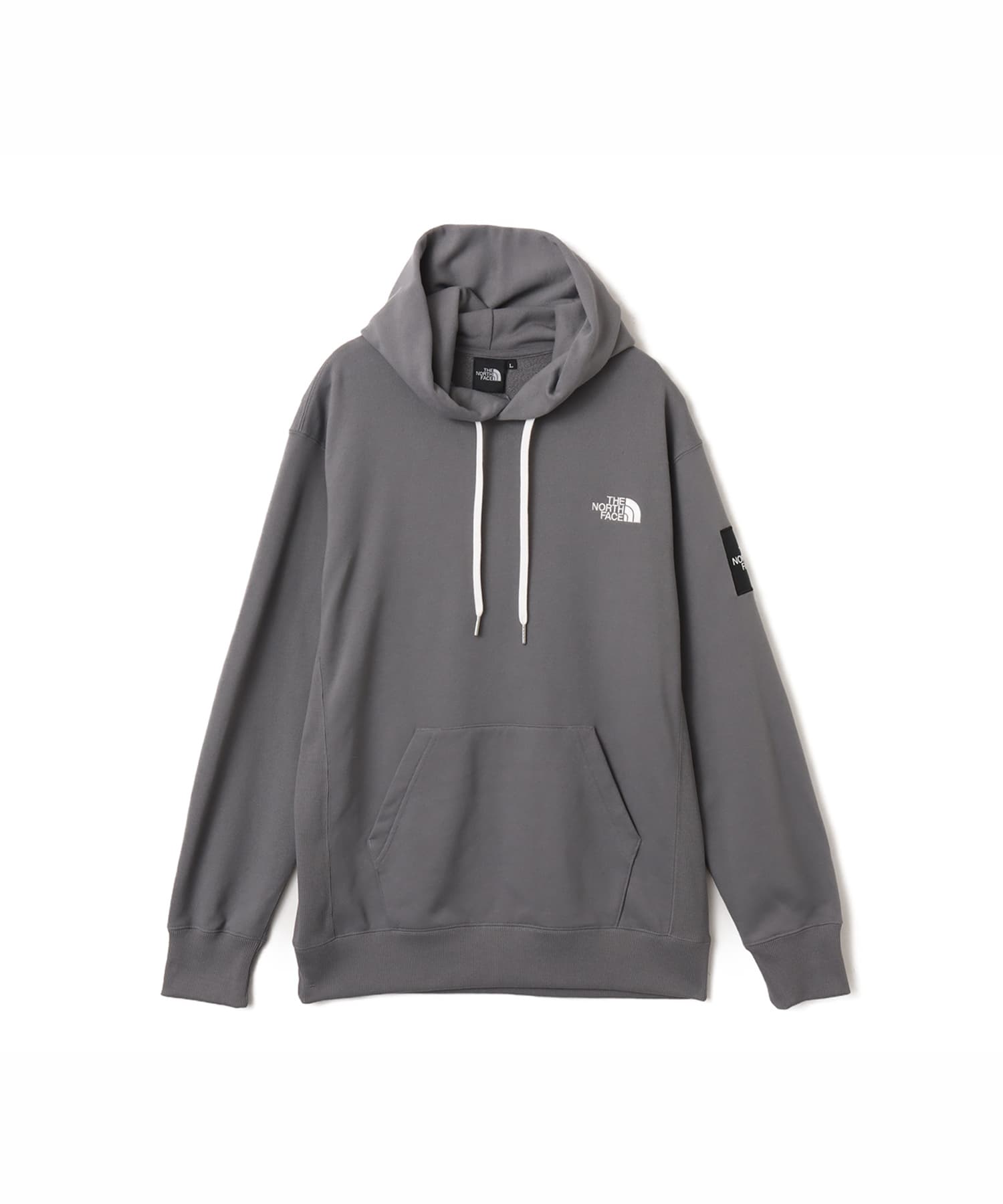 THE NORTH FACE Square Logo Hoodie スモークドパールのメイン画像