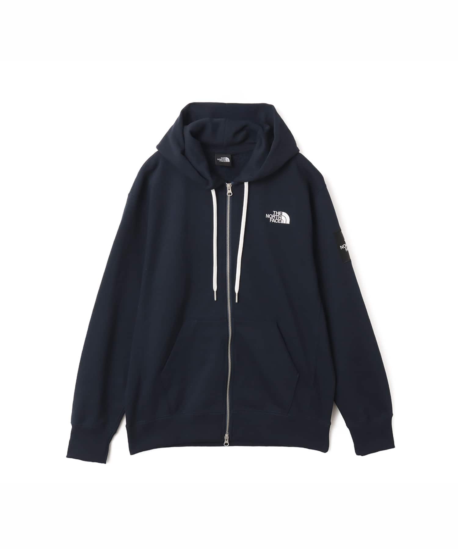 THE NORTH FACE Square Logo Full Zip アーバンネイビーのメイン画像