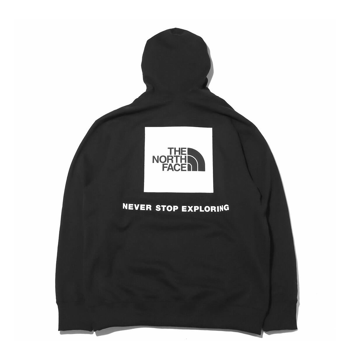 THE NORTH FACE BACK SQUARE LOGO HOODIE BLACK 23SS-I_photo_large