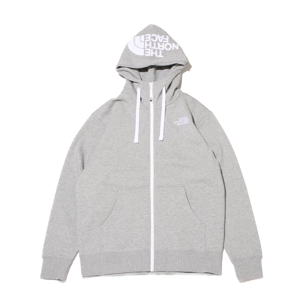 THE NORTH FACE Rearview Full Zip Hoodie ミックスグレーのメイン画像