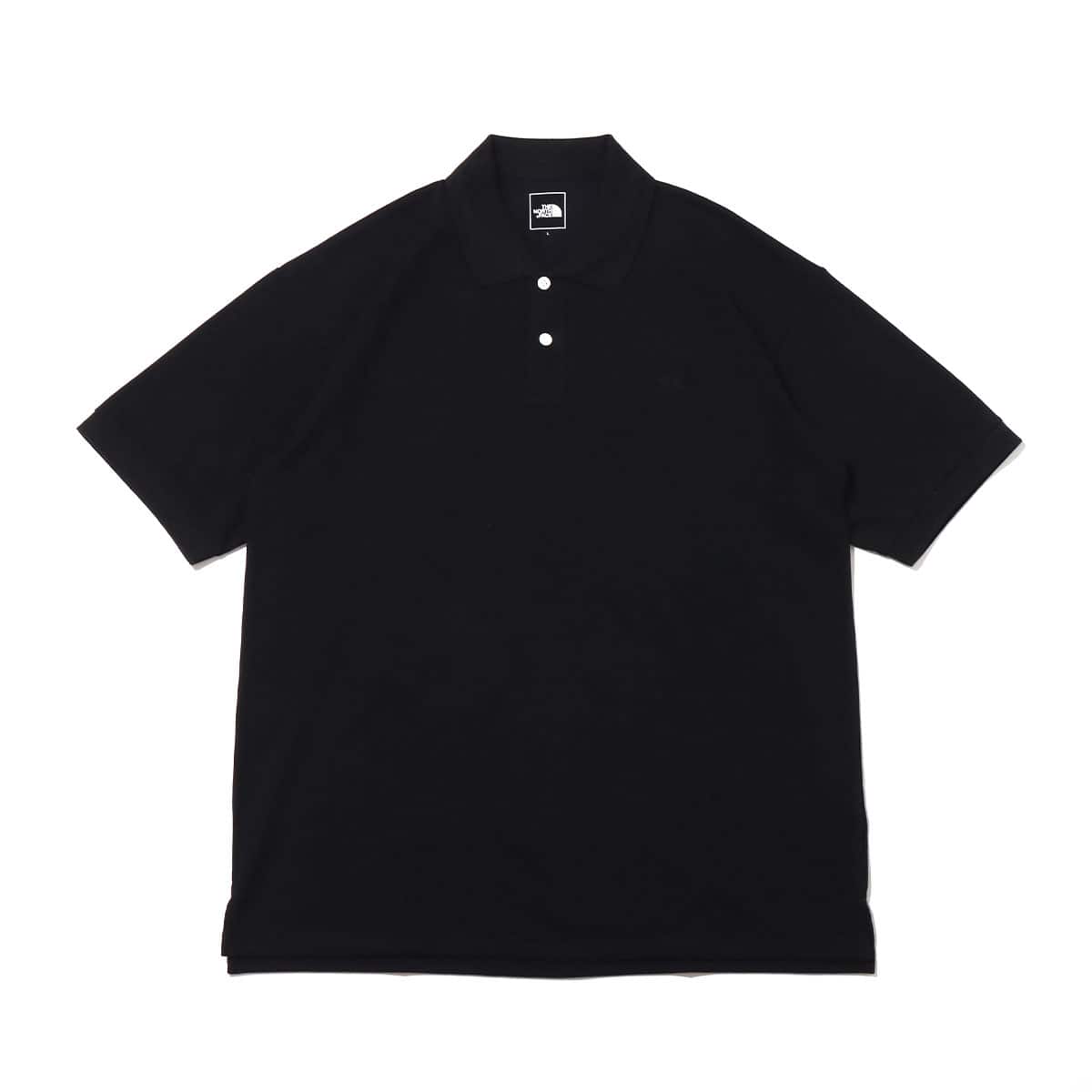 THE NORTH FACE S/S ANY PART POLO BLACKのメイン画像