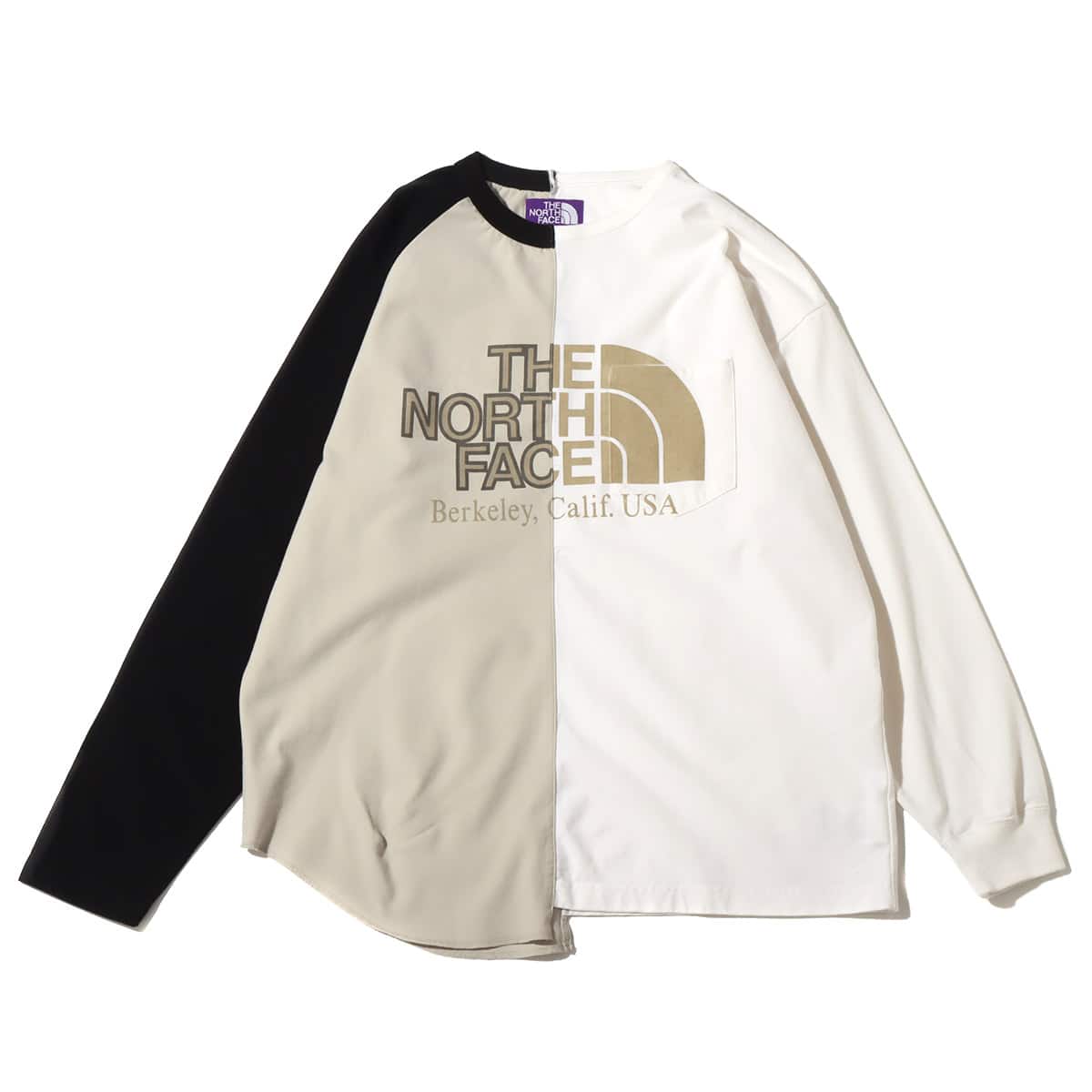 THE NORTH FACE PURPLE LABEL High Bulky Jersey L/S Logo Tee OFF 