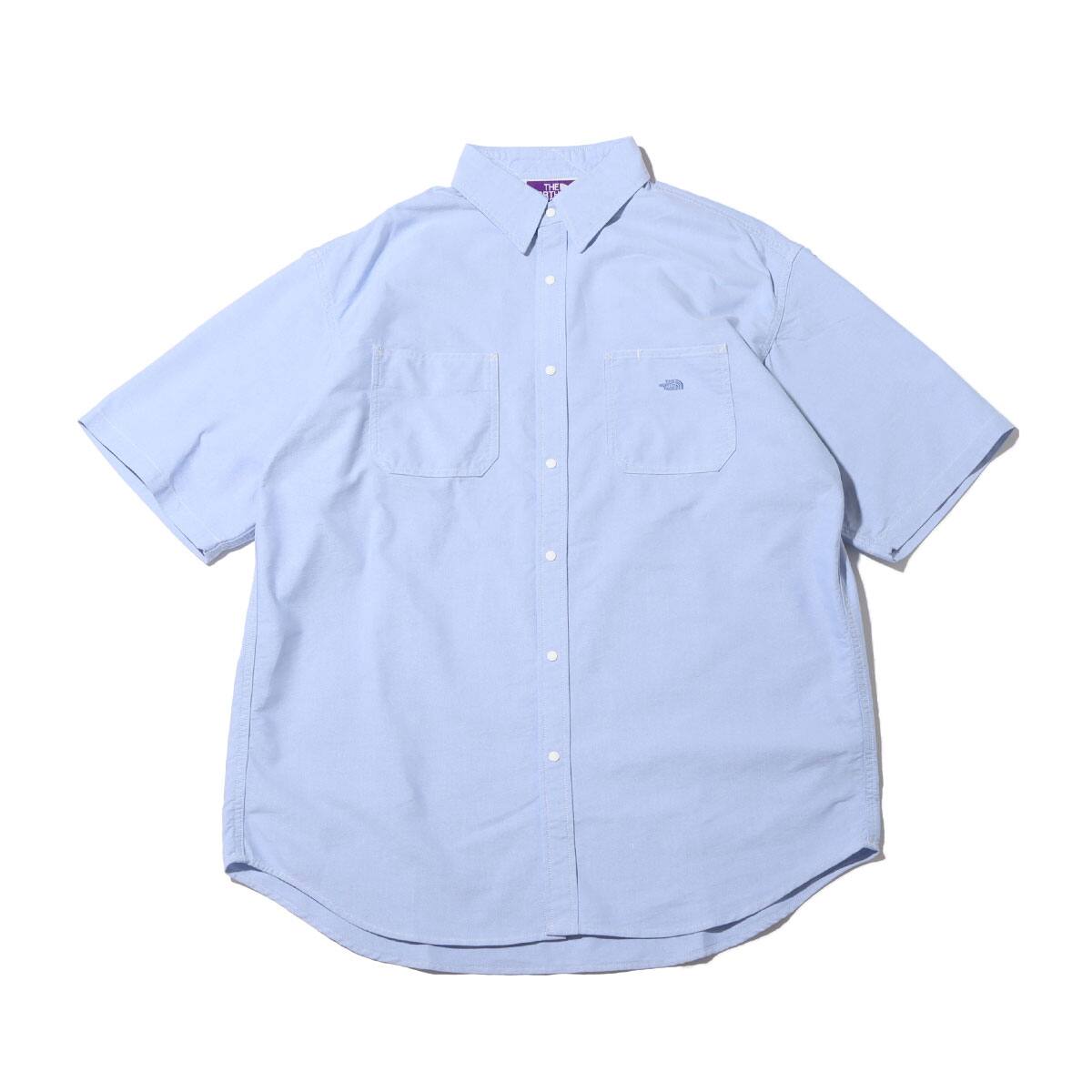THE NORTH FACE PURPLE LABEL Cotton Polyester OX H/S Shirt SAX 22SS-I
