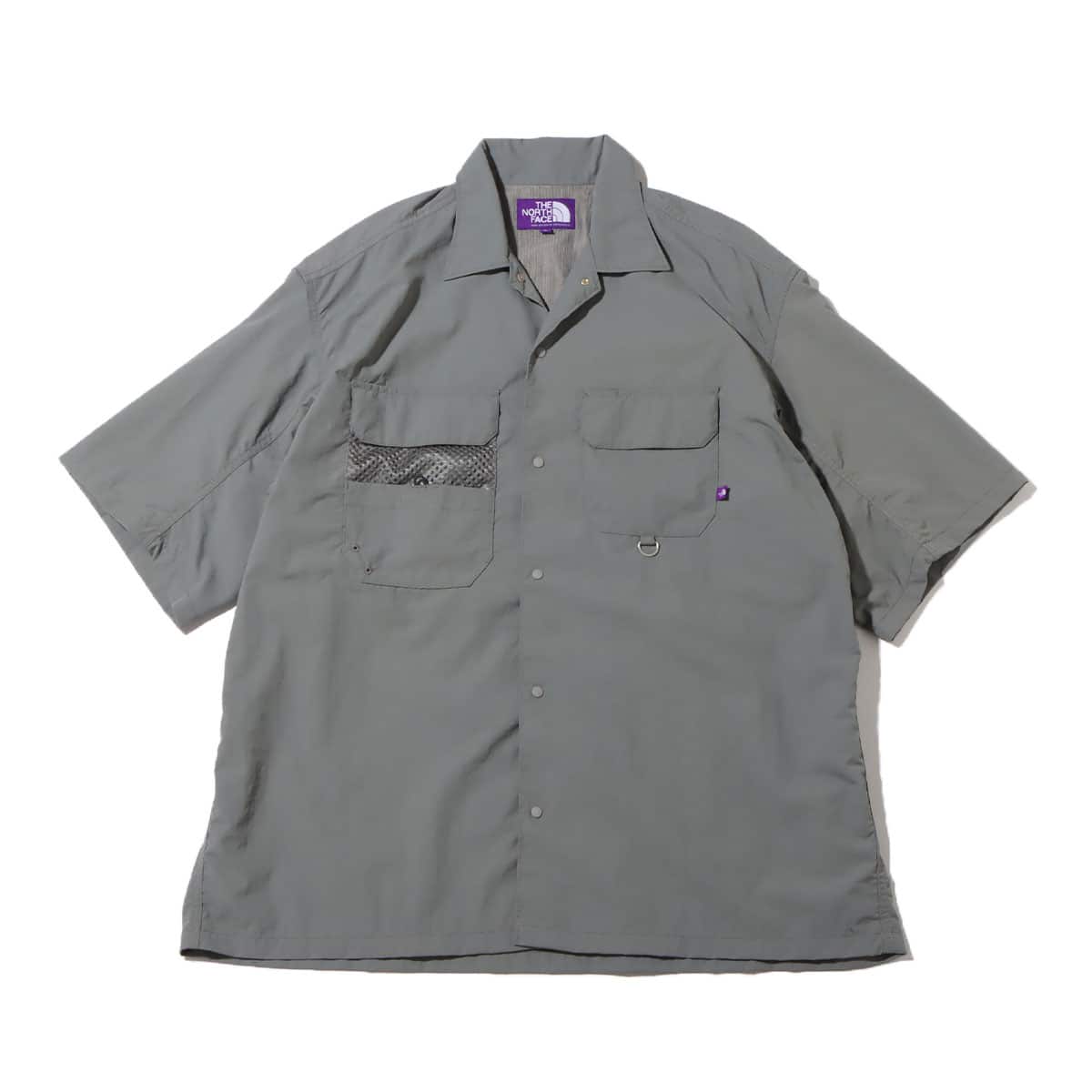 THE NORTH FACE PURPLE LABEL FIELD H/S SHIRT GRAY 22SS-I