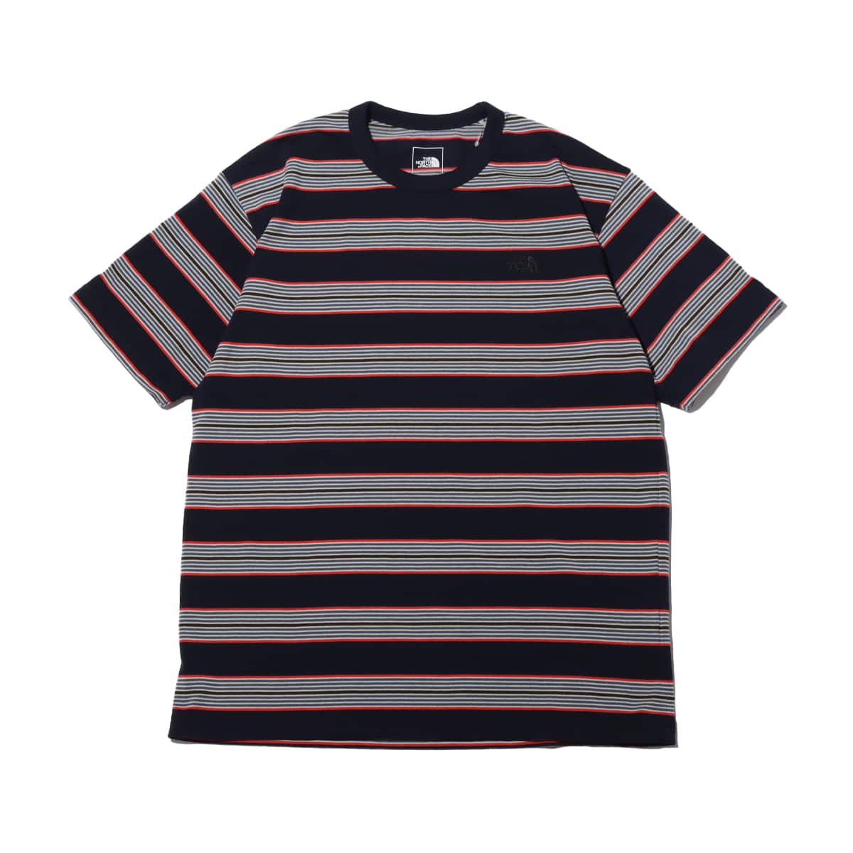 S/S STANDARD TEE NT32330R アビエイターネイビー THE NORTH FACE S/S MULTI BORDER TEE AVIATOR NAVY 21SS-I（ザ