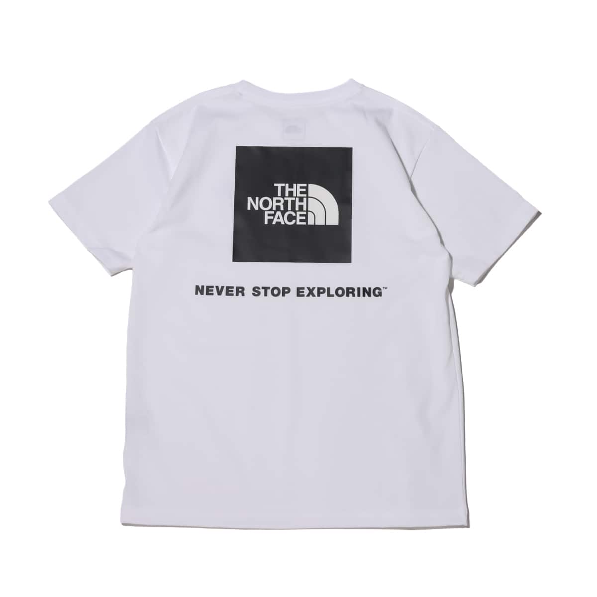 THE NORTH FACE S/S BACK SQUARE LOGO TEE WHITE 21SS-I_photo_large