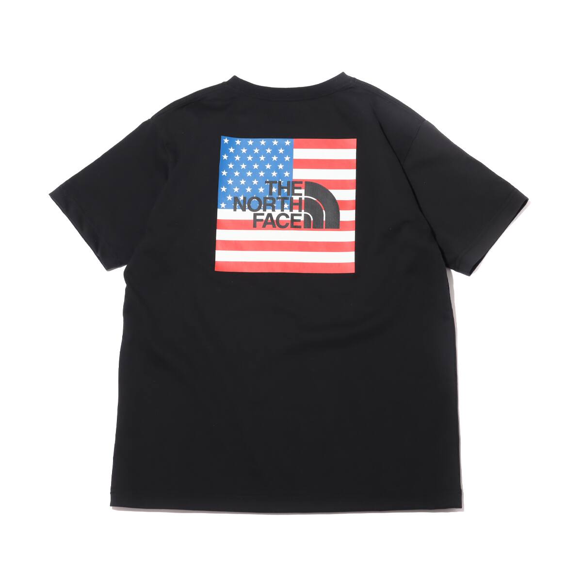 THE NORTH FACE S/S NATIONAL FLAG TEE BLACK 21SS-Iのメイン画像