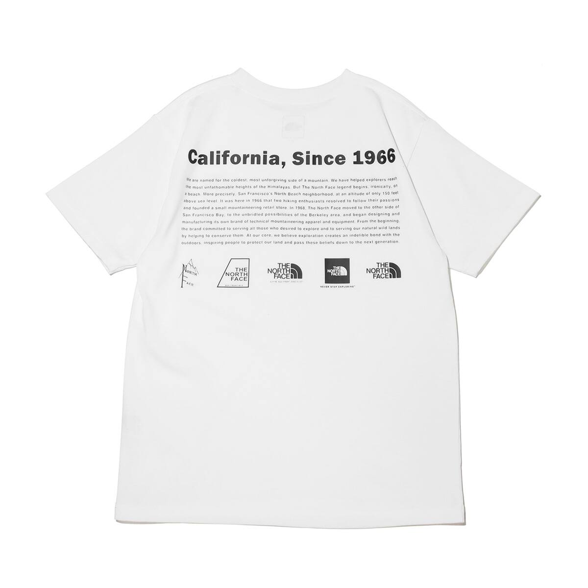 THE NORTH FACE S/S HISTORICAL LOGO TEE WHITE 22SS-I_photo_large