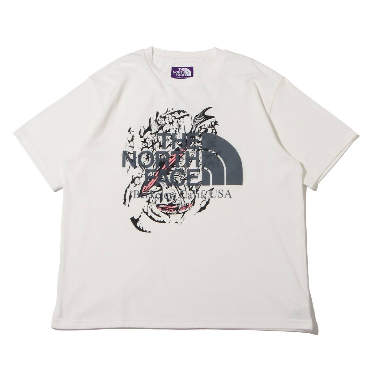 THE NORTH FACE PURPLE LABEL COOLMAX H/S Graphic Tee TROUT 22SS-I