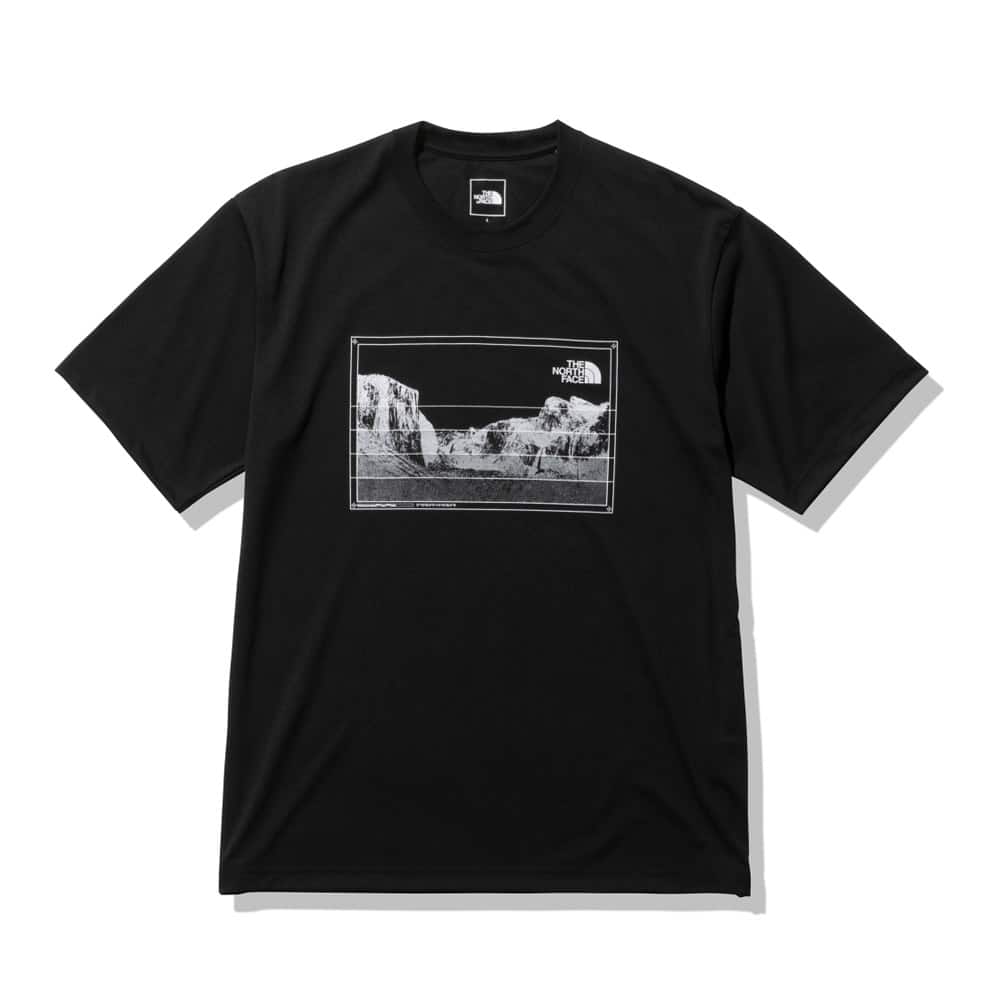 THE NORTH FACE S/S TRIPLE GRADATION TEE BLACK 22SS-Iのメイン画像