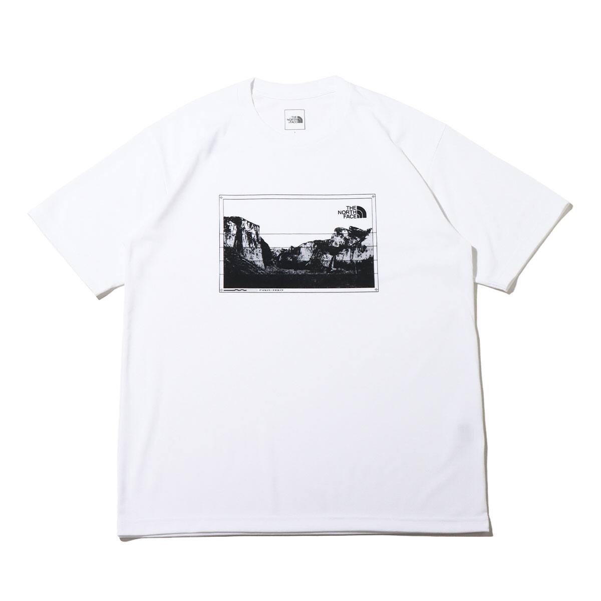 THE NORTH FACE S/S TRIPLE GRADATION TEE ホワイト 23SS-Iのメイン画像