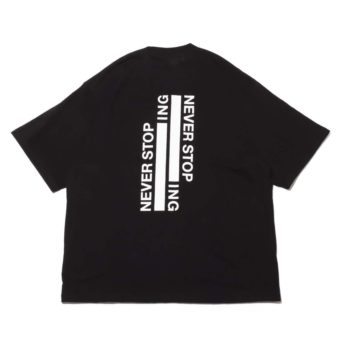 THE NORTH FACE S/S NEVER STOP ING Tee ブラック 24SS-I
