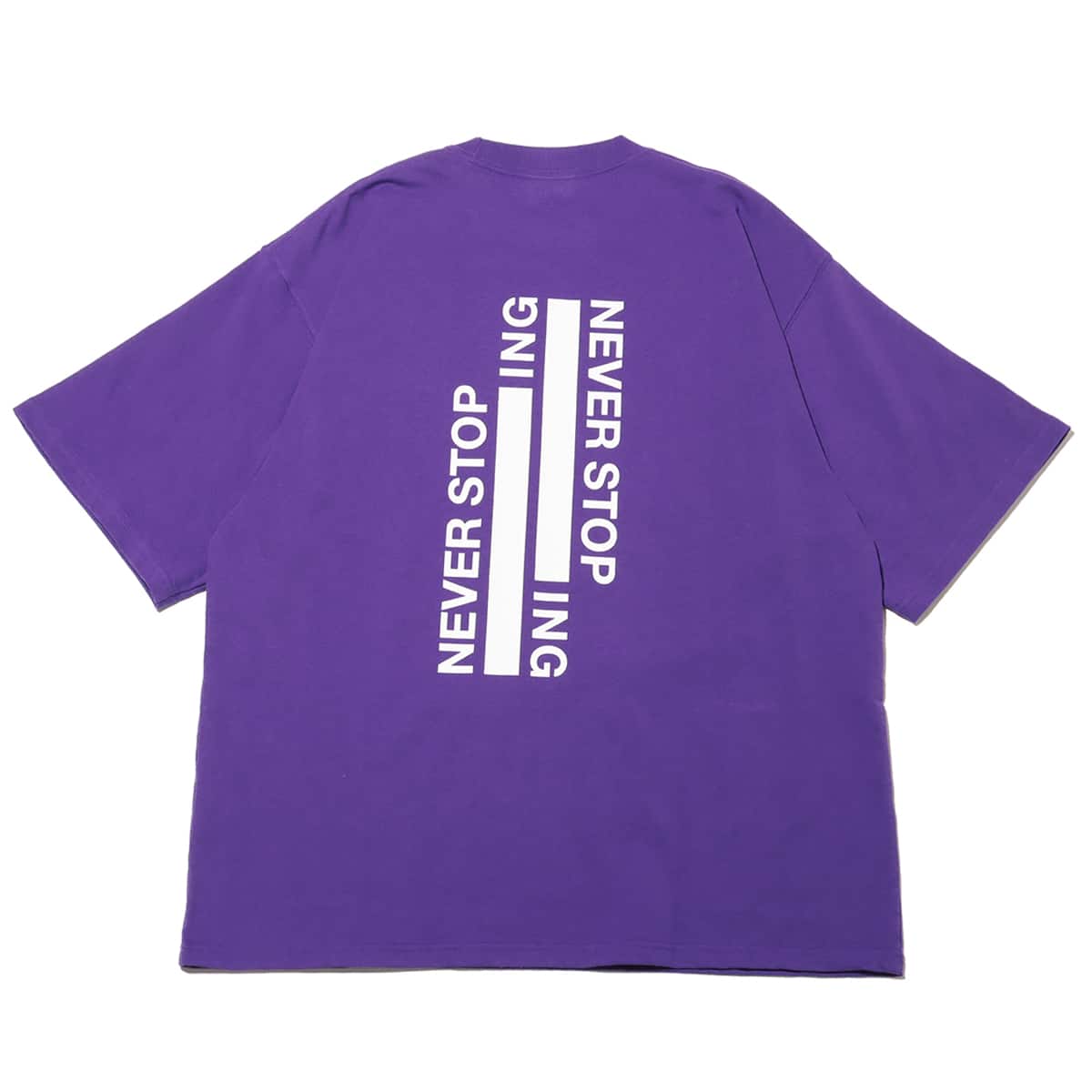 THE NORTH FACE S/S NEVER STOP ING Tee TNFパープル 24SS-Iのメイン画像