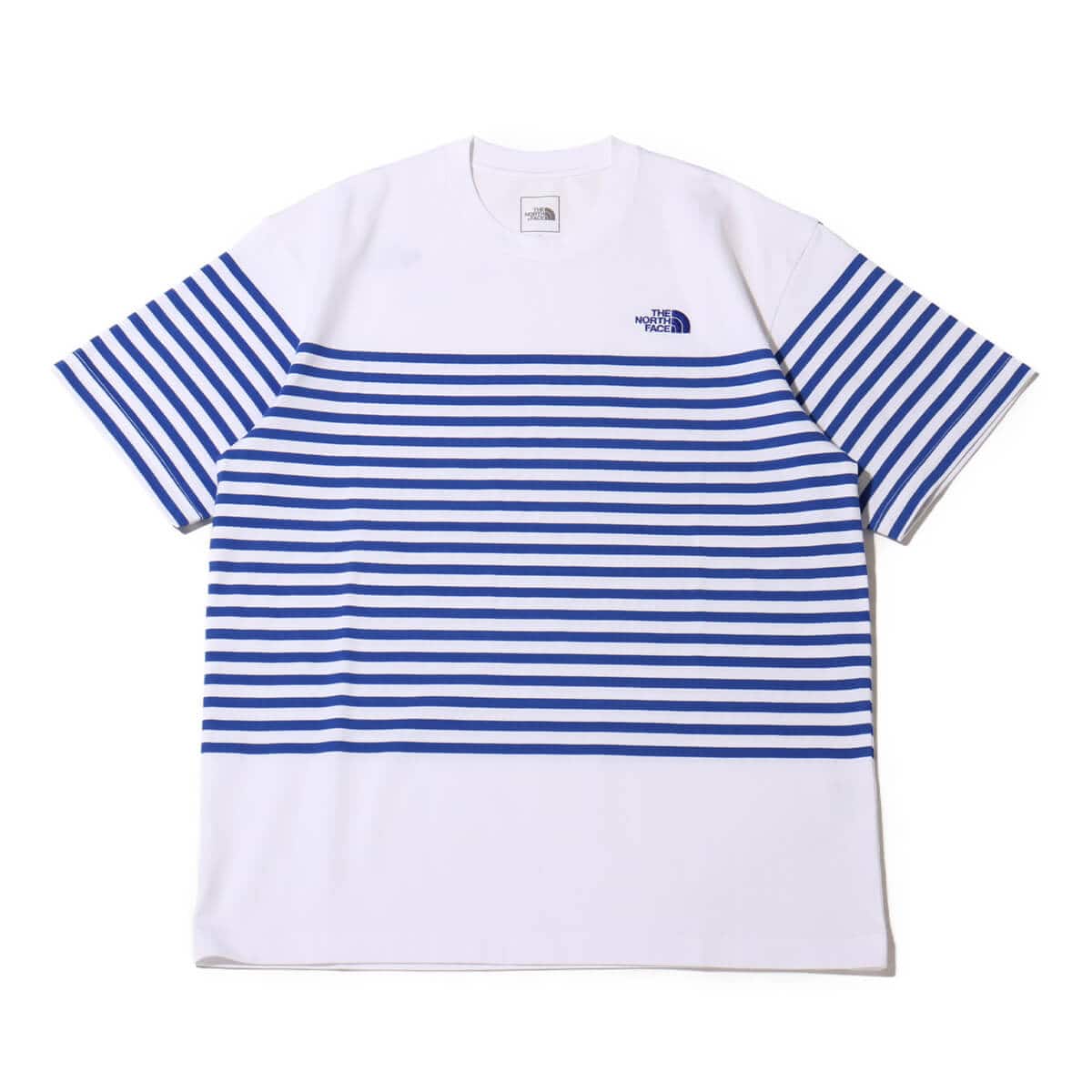THE NORTH FACE S/S Panel Border Tee ホワイトのメイン画像